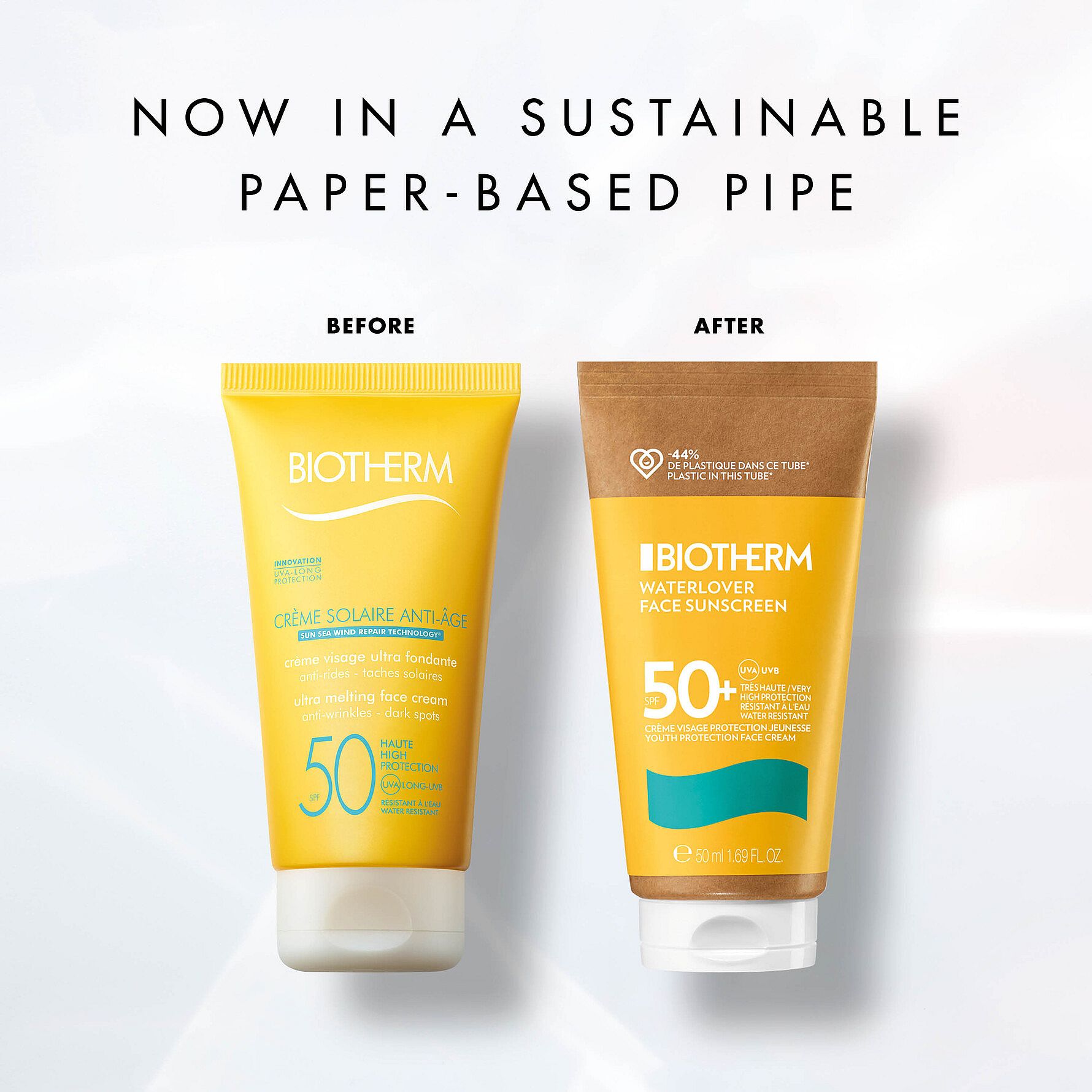 Biotherm Waterlover Face Sunscreen SPF50 50 ml - Avoriell
