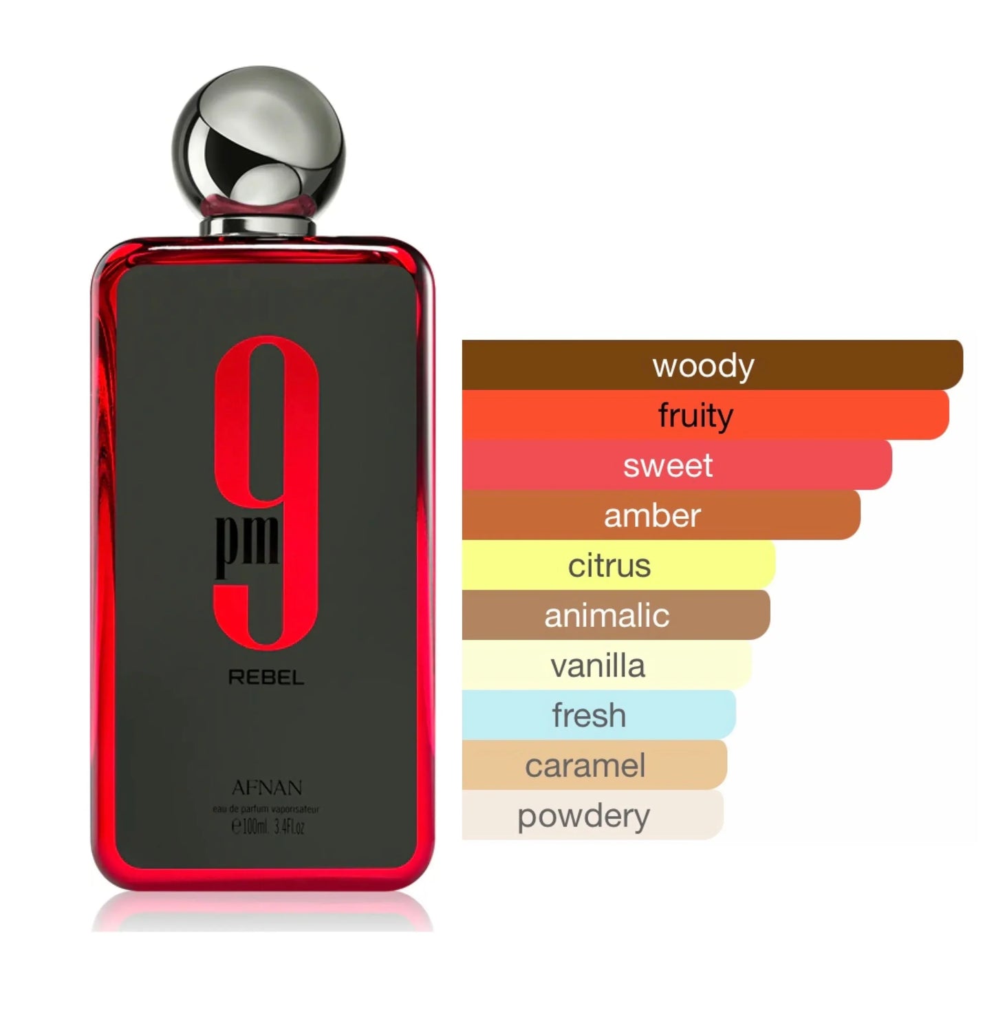 Afnan 9 PM Rebel edp 100ml - Avoriell